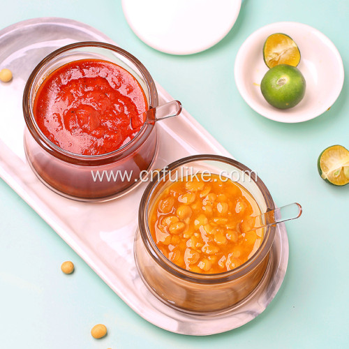 2Pcs Set Plastic Condiment Containers with Lids